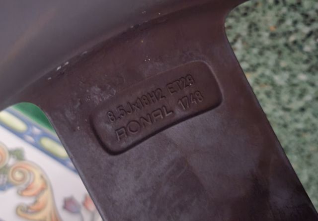 Llantas Audi A5 S-line Originales 18" - Gris Oscur