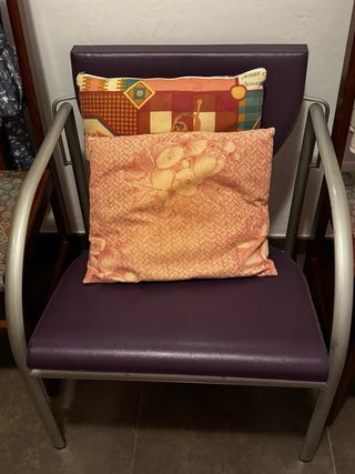 Sillas de diseño - Piel y metal