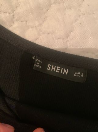 Top SHEIN nero 