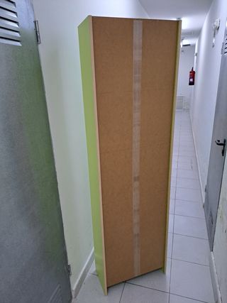 Estantería verde - Librería de madera