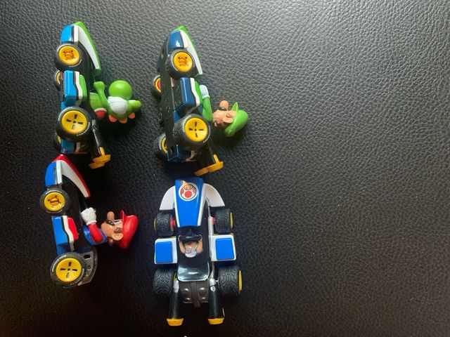 4 Coches Mario Kart Coleccion