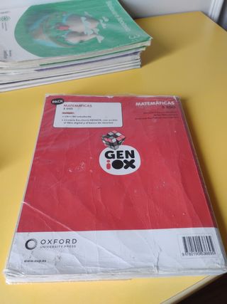 Matemáticas 3º ESO. Libro del estudiante. GENiOX