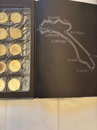 I miti del giro- libro con monete commemorative
