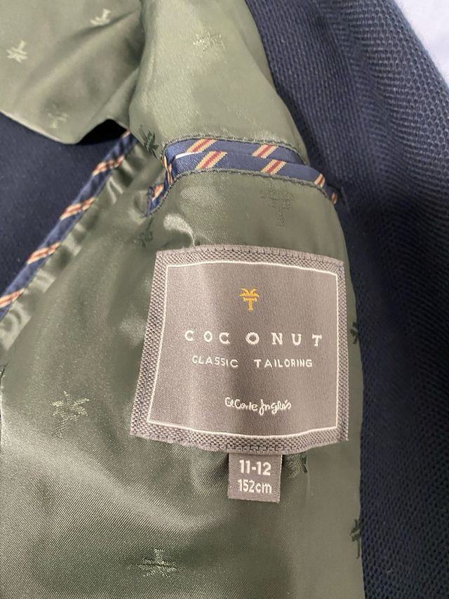 Conjunto niño ceremonia 11-12 años