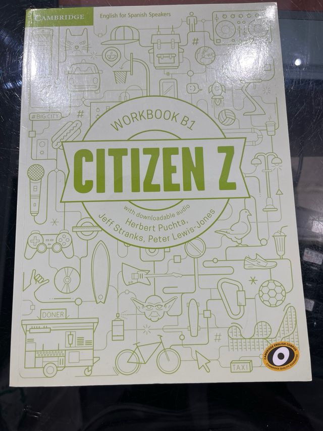 Citizen Z B1 Workbook with Downloadable Audio