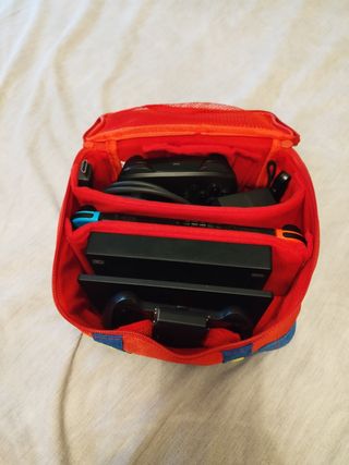 Nintendo Switch Azul & Naranja + accesorios