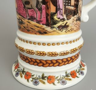 JARRA DE CERVEZA ALEMANA - KAISER - DE GRAN TAMAÑO