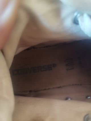 Converse rojas altas + camiseta