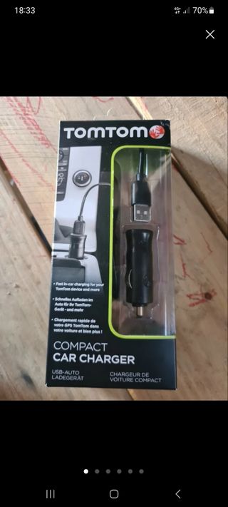 Cargador Coche TomTom GPS