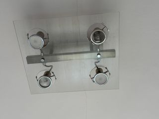 Lámpara techo 4 focos - Moderna