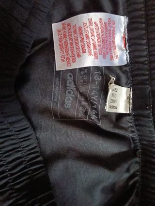 Adidas pantalón corto niño (13-14)negro