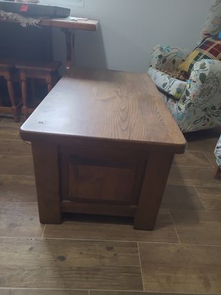 Mesa centro madera maciza