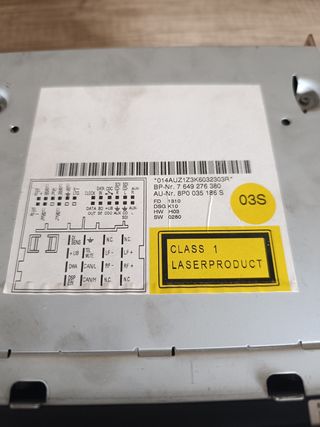 Radio Audi A3 Concert