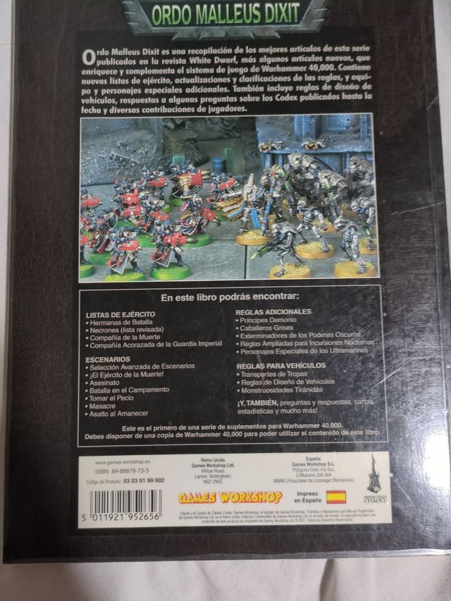 Warhammer 40k: Ordo Malleus Dixit