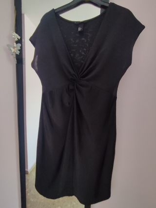 Vestido negro H&M