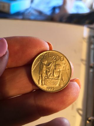 200 Lire San Marino 1995