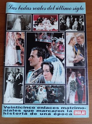 Revistas/periódicos boda Felipe Letizia