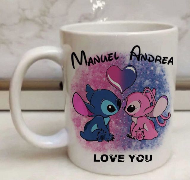 Taza Stitch personalizada