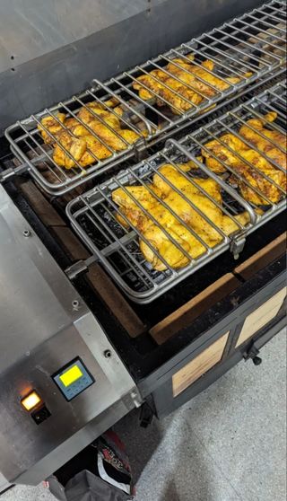 Barbacoa carbón - Negra