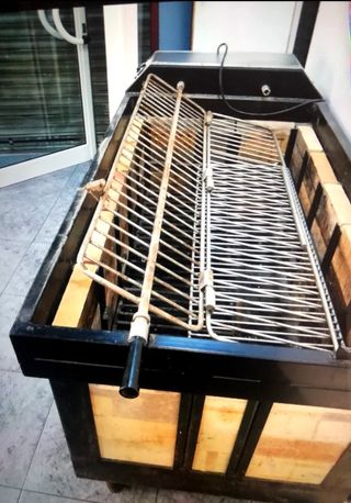 Barbacoa carbón - Negra