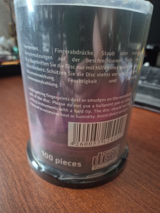 100 CDs MediaRange 700MB