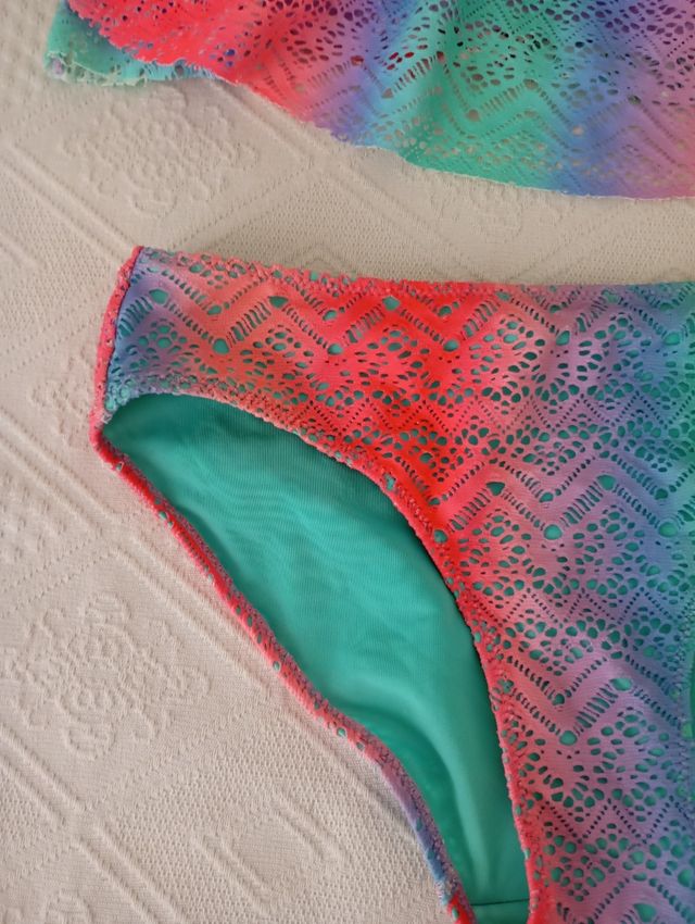 Bikini H&M multicolor +14 años