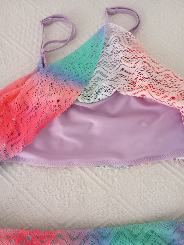 Bikini H&M multicolor +14 años