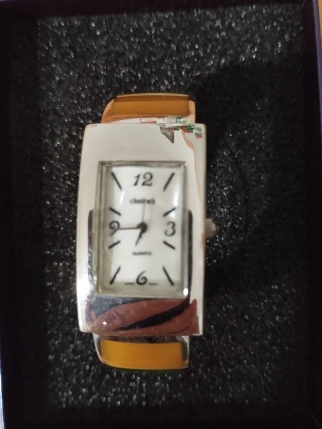 Reloj Claire's pulsera mujer metal y multicolor 