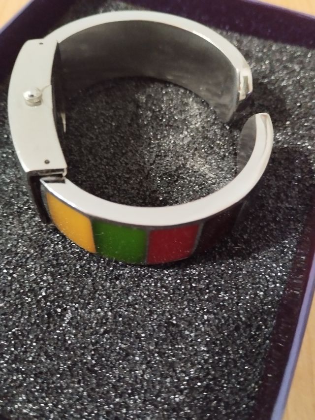 Reloj Claire's pulsera mujer metal y multicolor 