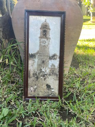 Hasta fin de agosto!!. Cuadro: Torre del Reloj Chi