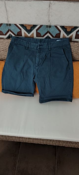 Bermudas Studio azul marino