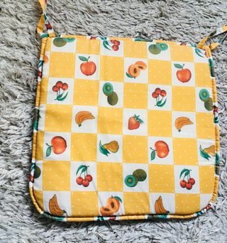 Cojines sillas Frutas amarillos