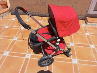 Carro bebé Bugaboo Frog rojo