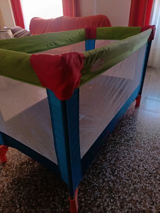 Parque cuna bebé plegable