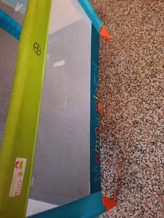 Parque cuna bebé plegable