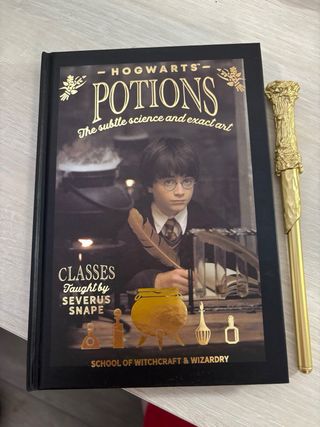 Agenda y archivador Harry Potter