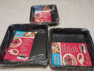 3 Moldes para tartas - Antiadherentes