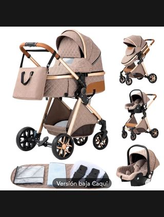 Carro Bebé Cuna Beige