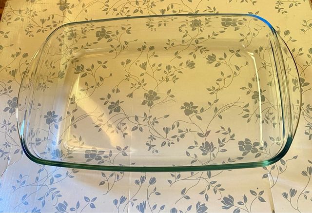 Teglia vetro trasparente - 35x25cm