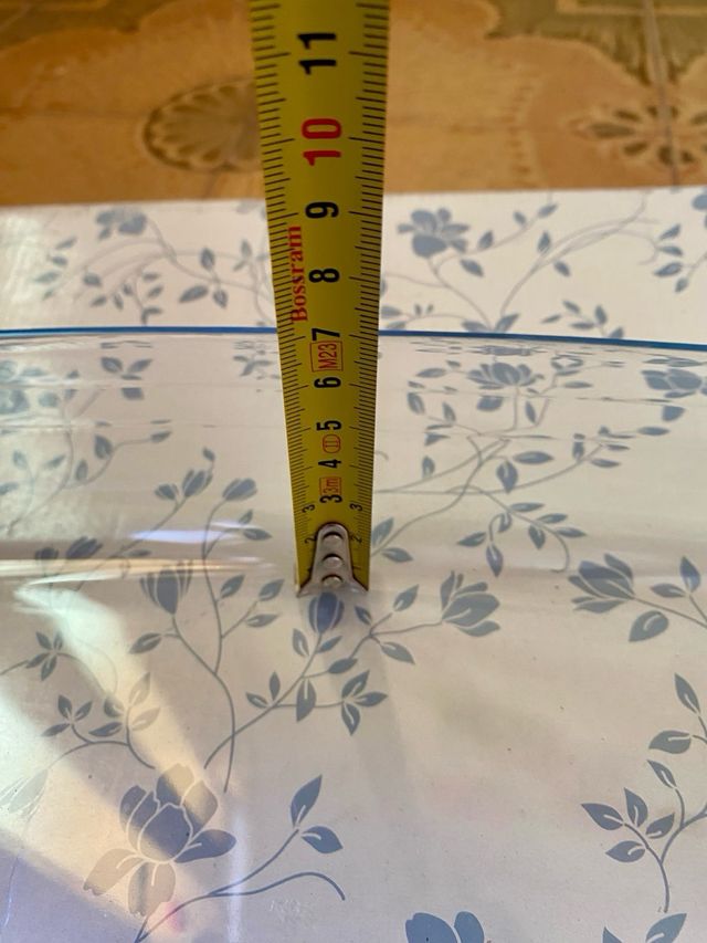 Teglia vetro trasparente - 35x25cm