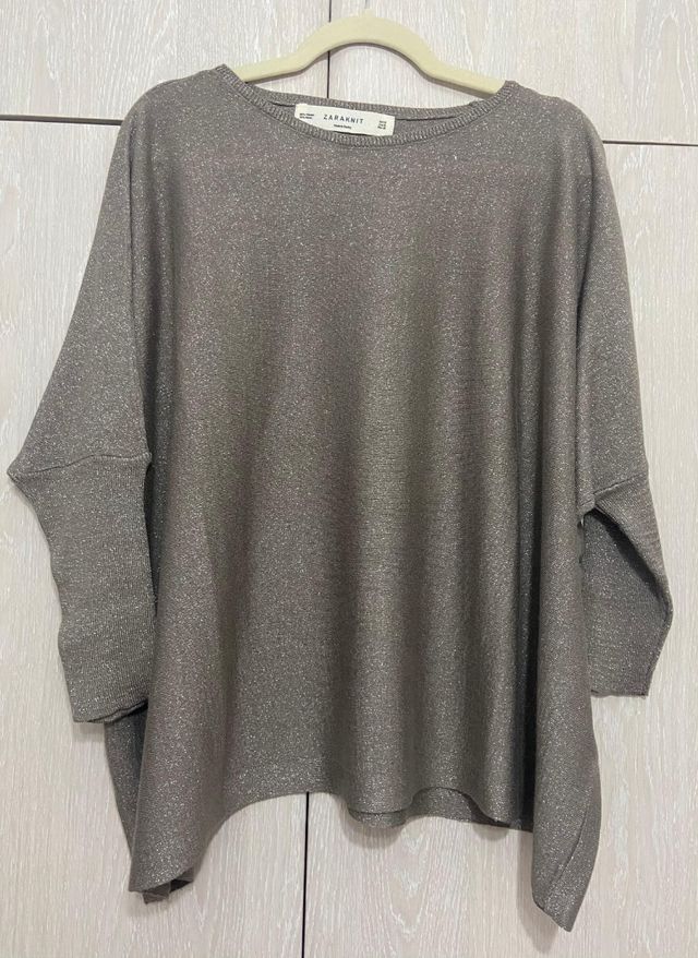 Jersey Zara Knit gris ✨
