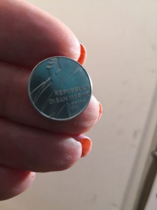 Moneta 100 Lire San Marino 1990