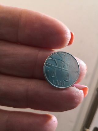 Moneta 100 Lire San Marino 1990