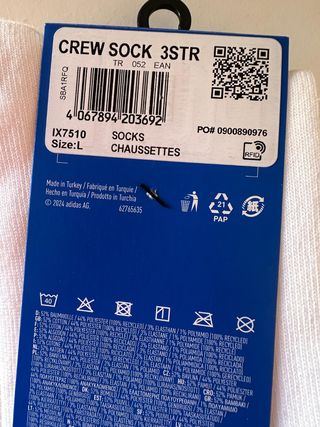 Calcetines Adidas unisex 3 pares