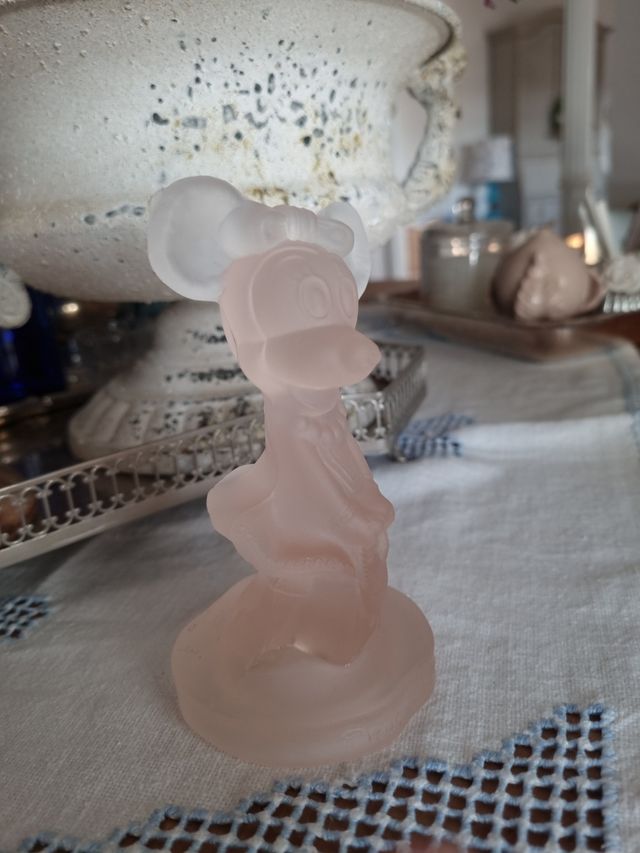 Statua Minnie Mouse vetro satinato