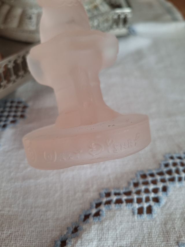 Statua Minnie Mouse vetro satinato