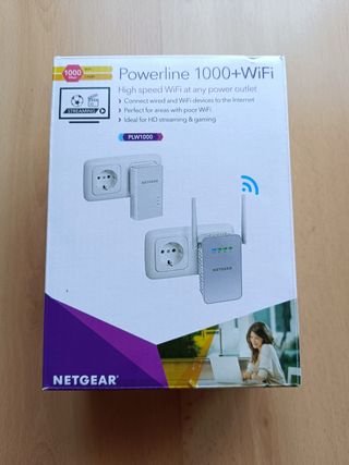 kit PowerLine WIFI Netgear PLW1000 Gigabit