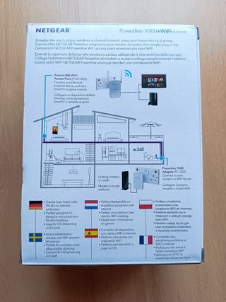 kit PowerLine WIFI Netgear PLW1000 Gigabit
