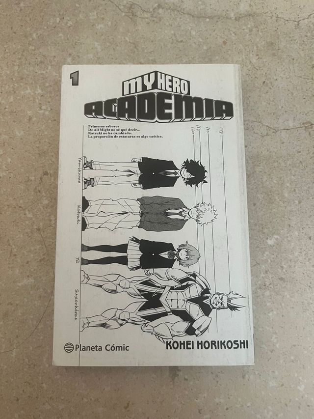 Comic my hero academia