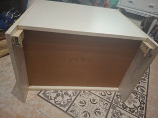 Mueble cocina 2 puertas azul